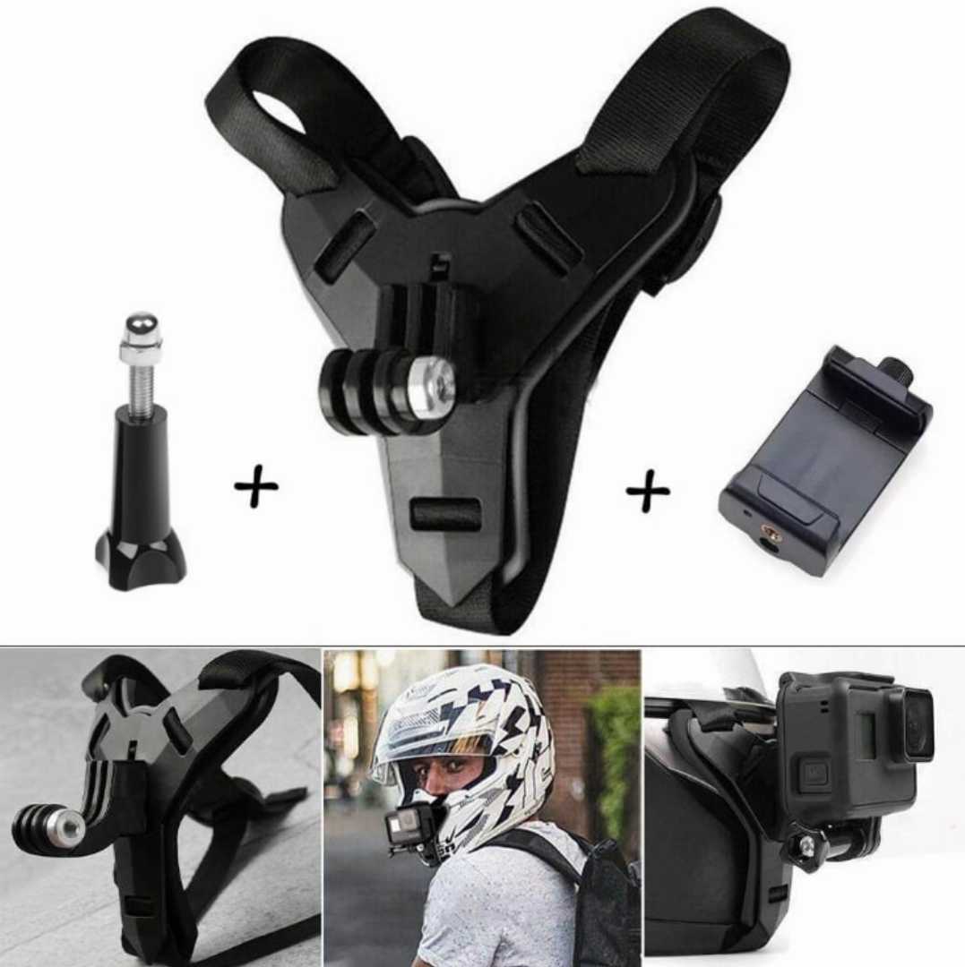 Motorcycle,Helmet,Chin,Mobile,Phone,Holder,Moto,Dji,Gopro,Mountain,Action,Camera,Stand,-,Versatile,Camera,Mount,for,Bike,Riders