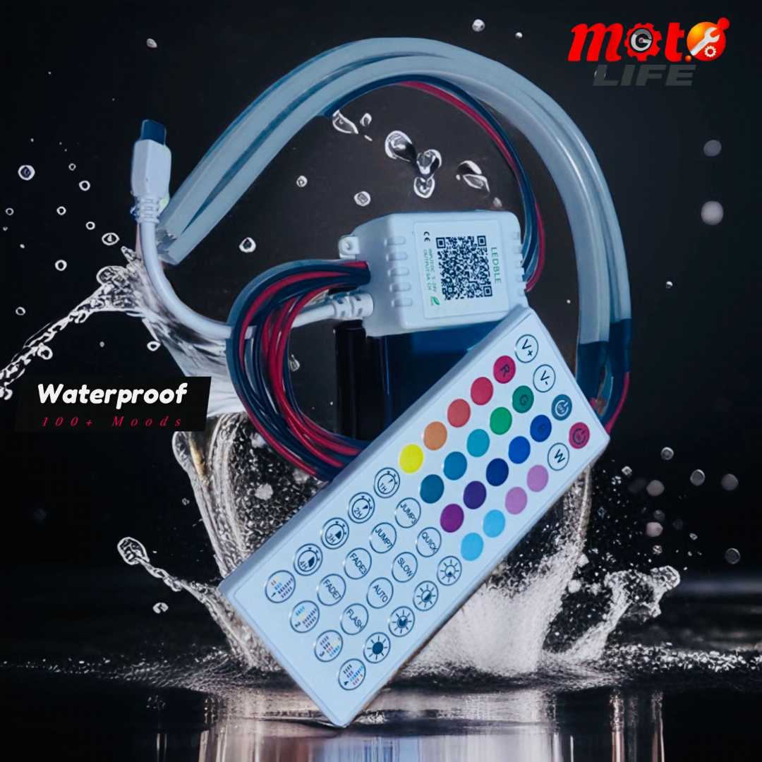 DRL,with,(Remote,&,Apps),Control,For,bike,&,car