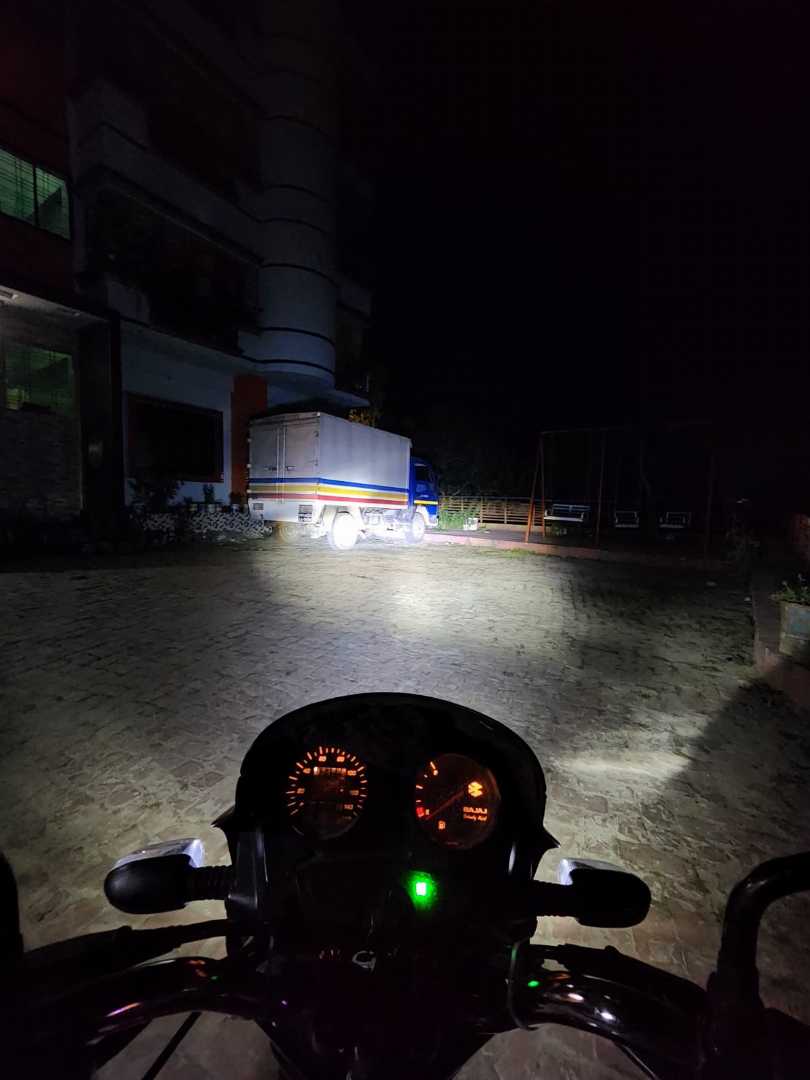 LIU,HJG,Dual,Color,Mini,Driving,Light