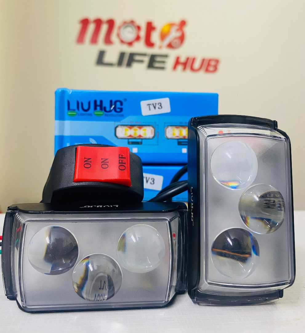 HJG,TV-3,,“4k,3,Lens”,Fog,Light,For,Bike&Acari