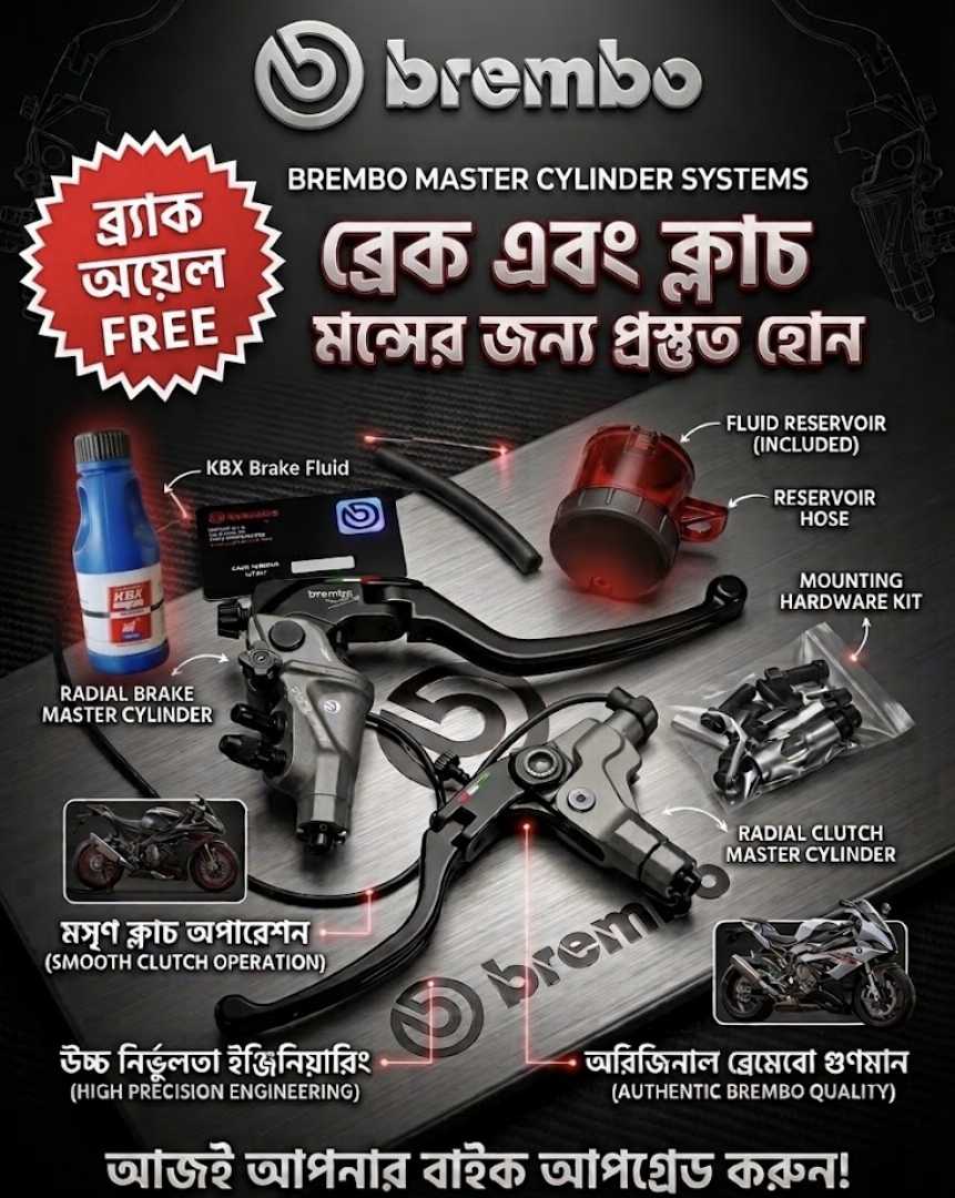 Brembo,RCS,19,Master,Cylinder,Brake,&Clutch,