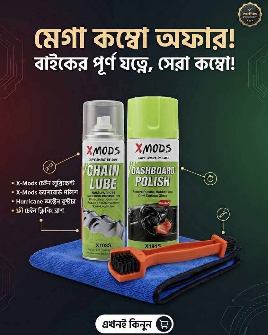 Xmods,Bike,Care,Combo